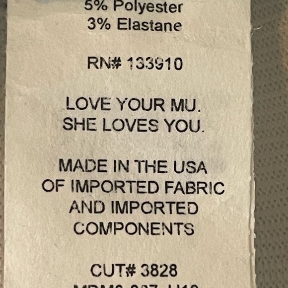 Show me your Mumu Blue jeans wide leg bell bottom Berkeley Bells small f… - Picture 11 of 11